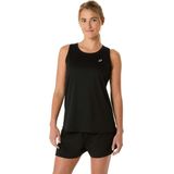 Asics - Core - Tanktop - Zwart - Gemaakt van gerecyclede materialen, sneldrogende stof
