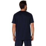 ASICS - 2011D221 Core - T-shirt - Marineblauw - Korte Mouw - Synthetisch