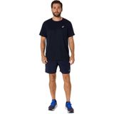 ASICS - 2011D221 Core - T-shirt - Marineblauw - Korte Mouw - Synthetisch