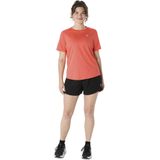 Asics - Core SS Top - Hardlooptop - Lichtgewicht - Gebreid - Zwart