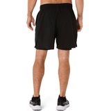 Asics Core 2N1 7in Short - Zwart - Hardloopshort met Compressiebroekje