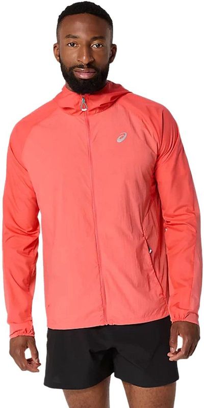 Asics Road Packable Jacket - Rood