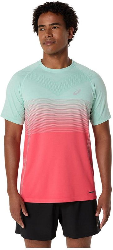 ASICS - Seamless T-shirt - Wit - Gerecycled Polyester