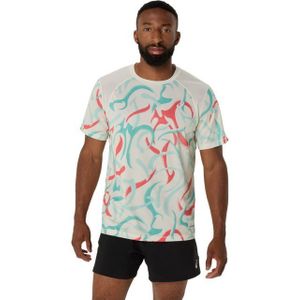 Asics Laufshirt "ROAD ALL OVER PRINT SS TOP"