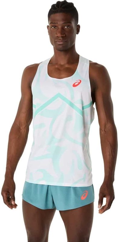 ASICS - Light Knit Tanktop - Wit - Heren
