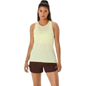 ASICS Nagino Run Adjustable Tank-Top Damen - Gelb, Größe S
