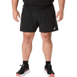 Asics - Road Shorts - Hardloopshort - Zwart - 50% Gerecycled Materiaal, Actibreeze Technologie