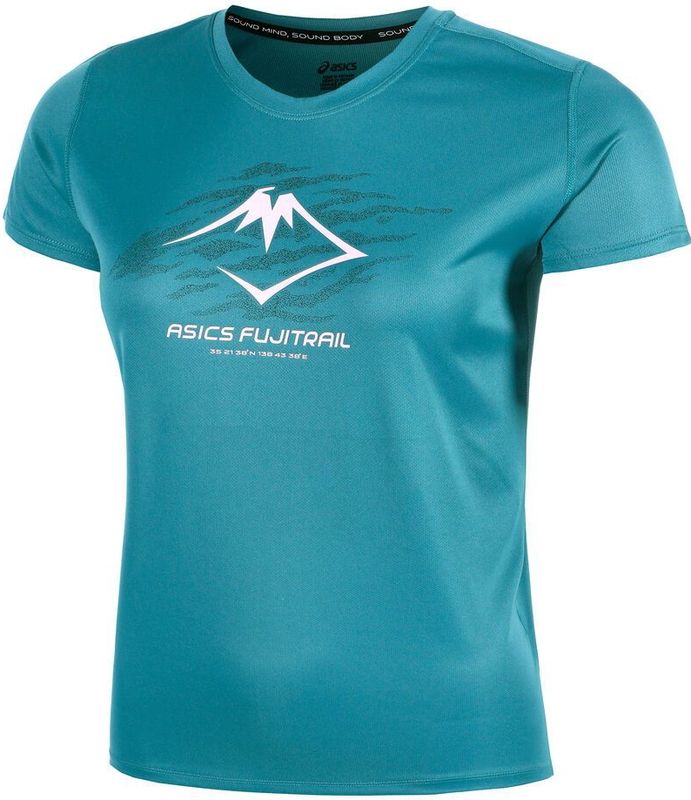 Asics - Fujitrail Logo - T-shirt - Met Korte Mouwen