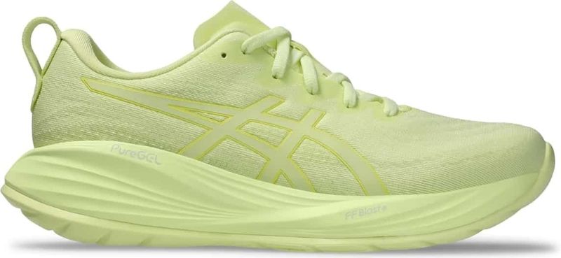 Asics - Gel Cumulus 27 - Damesschoenen - Geel - Comfortabele Hardloopschoenen