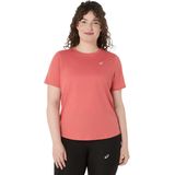 Asics - Core S/S Top - Hardloopshirt - Roze - 100% Polyester
