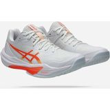 ASICS Sky Elite FF 3 Damessneakers, 44,5 EU, White Vivid Coral, 44.5 EU