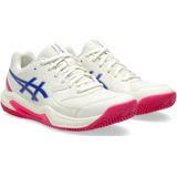 Asics - Gel-Dedicate 8 Clay - Tennisschoenen - Wit - Synthetisch