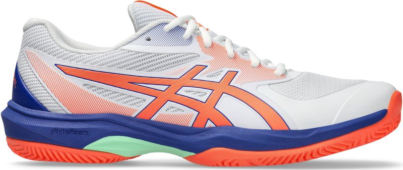 ASICS - GEL-GAME FF PADEL - Padelschoenen - Wit/Zwart - Mesh Bovenwerk
