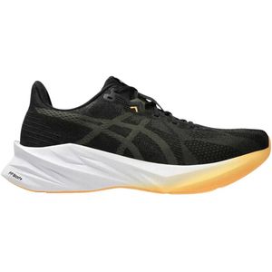 Hardloopschoenen - Zwart/Bruin - Textiel - Vetersluiting
