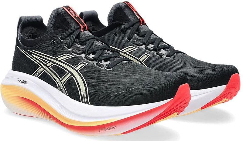 ASICS - Gel-Nimbus 27 - Hardloopschoenen - Zwart - Mesh