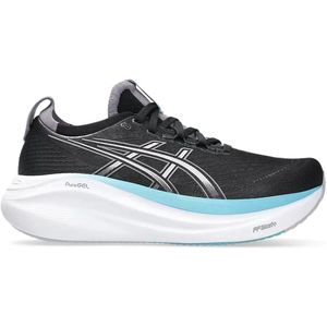 ASICS - Gel-Nimbus 27 - Hardloopschoenen - Dames - Zwart - Geavanceerde Demping