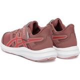 Asics - JOLT 4 PS - Hardloopschoenen - RUBBLE RED/DARK PINK CLAY
