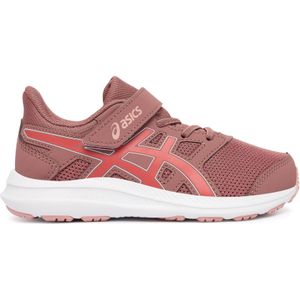 Asics - JOLT 4 PS - Hardloopschoenen - RUBBLE RED/DARK PINK CLAY