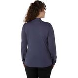 Dames longsleeve T-shirt met 2 ritsen Asics