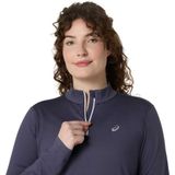 Dames longsleeve T-shirt met 2 ritsen Asics