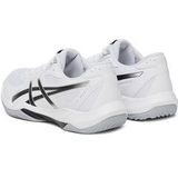 Badmintonschoenen - Wit/Zwart - Vetersluiting - Laag - Rubber Zool