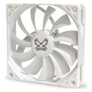 Scythe Kaze Flex 120 Witte PWM ventilator, 300-1200rpm (120 mm, 1 x), PC ventilator, Wit