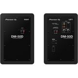 Pioneer DJ DM-50D 5 inch tafelmonitorsysteem (zwart)