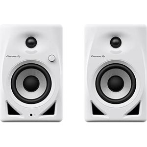 Pioneer DJ DM-40D-W monitorsysteem, 4 inch, wit