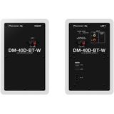 Pioneer Dj Dm-40d-bt 4 Inch + Bluetooth Wit