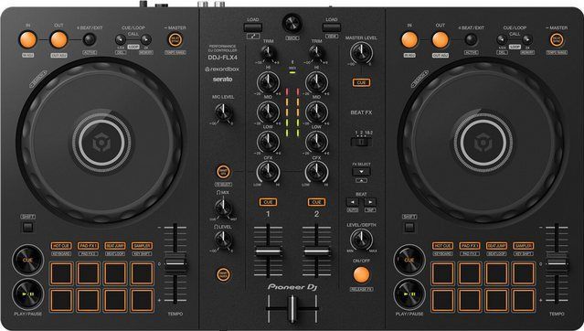 Pioneer - DDJ-FLX4 - DJ Controller - Zwart - Draagbaar - Compatibel met PC en Mac