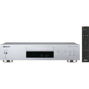 Pioneer PD-10AE Silver CD-speler - 192 KHz / 24-bit D/A-converter - Analoge Uitgang