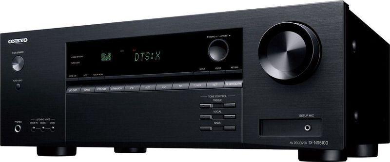 Onkyo TX-NR5100 Zwarte AV-Receiver - 7.2 - DAB+ - Bluetooth - Wi-Fi - Multiroom