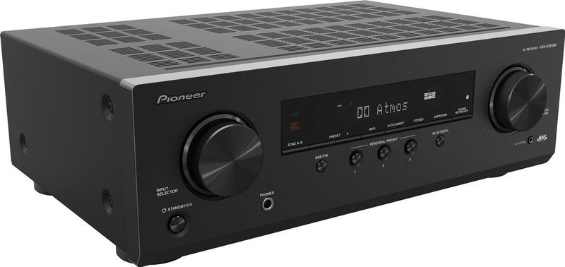 Pioneer - VSX-535D - 5.2-kanaals AV-ontvanger - HDMI 2.1 - Bluetooth