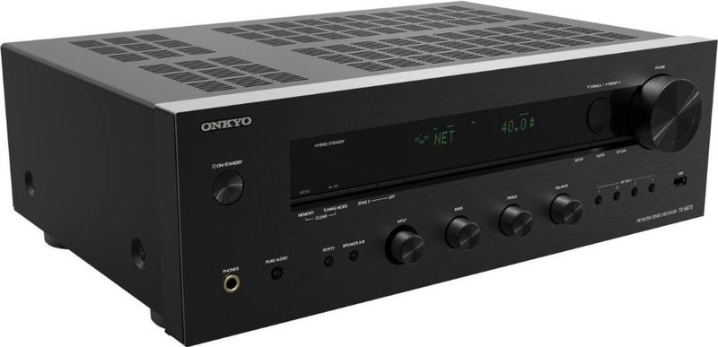 Onkyo - TX-8470 - Hi-Fi Netwerk Stereo Receiver - 2x 110W - HDMI 2.1 - Bluetooth