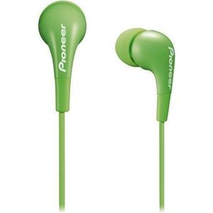 Pioneer SE-CL502-G Stijlvolle, kleurrijke, gesloten in-ear hoofdtelefoon groen