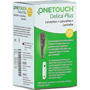 One Touch Delica Plus lancetten 200 stuks