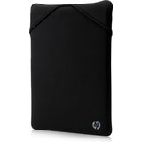 HP Laptophoes Protective Reversible 14 Geschikt voor max. (laptop): 35,6 cm (14"") Zwart/grijs