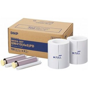 DNP Thermische verbruiksstof voor DP-QW410 (premium digitaal) – 300 prints, 10 x 15 cm