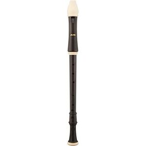 Aulos 211A Blockflöte Recorder C-Tenor Robin Mod.211A barokke, Wit-bruin