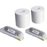 DNP - dsrx1hs - Papier - 6x8 - 2 Rollen - 350 Stuks - 15x20 cm