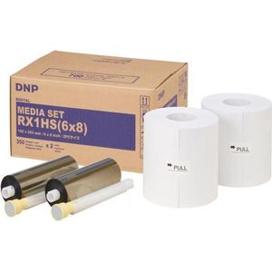 DNP - dsrx1hs - Papier - 6x8 - 2 Rollen - 350 Stuks - 15x20 cm
