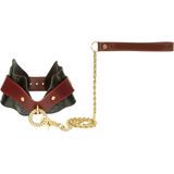 Liebe Seele The Equestrian Leather Posture Collar and Leash | leren halsband met ketting