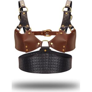 Liebe Seele - The Equestrian Leather Bustier | leren bustier