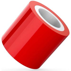 Liebe Seele - Bondagetape - Semi-transparant - PVC - 25 meter - Rood