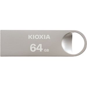 Kioxia USB-stick USB2.0 TransMemory U401 (64 GB, USB-A), USB-stick, Zilver