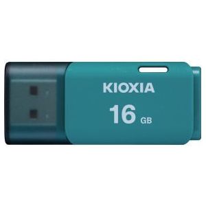 Kioxia USB-stick 16 GB USB2.0 TransMemory U202 blauw retail (16 GB, USB-A), USB-stick, Blauw