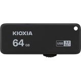 Kioxia - TransMemory U365 - USB Stick - 64 GB - Zwart - USB 3.0
