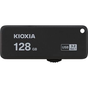 Kioxia - TransMemory U365 - USB-stick - Zwart - 128 GB - USB Type-A