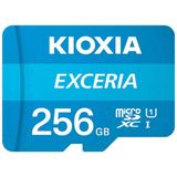 Kioxia Exceria Micro SD Kaart + Adapter - UHS-I Class 10 Blauw