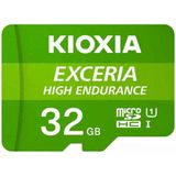 Kioxia - Exceria High Endurance - 32 GB - MicroSDHC - Klasse 10 - UHS-I - 100 MB/s